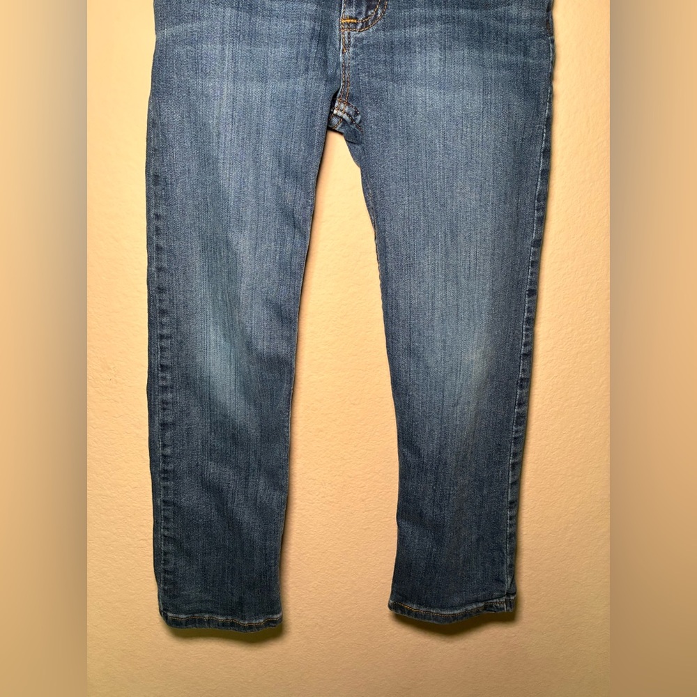 Wrangler Classic Straight Boys 7 Slim Blue Jeans - Picture 6 of 8